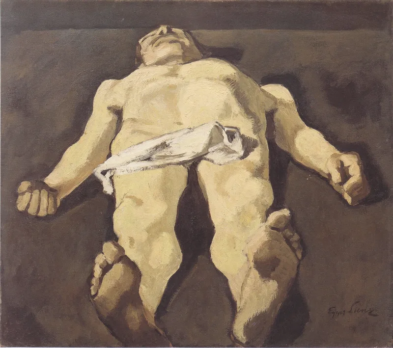 Der Tote Christus by Albin Egger-Lienz, 1926