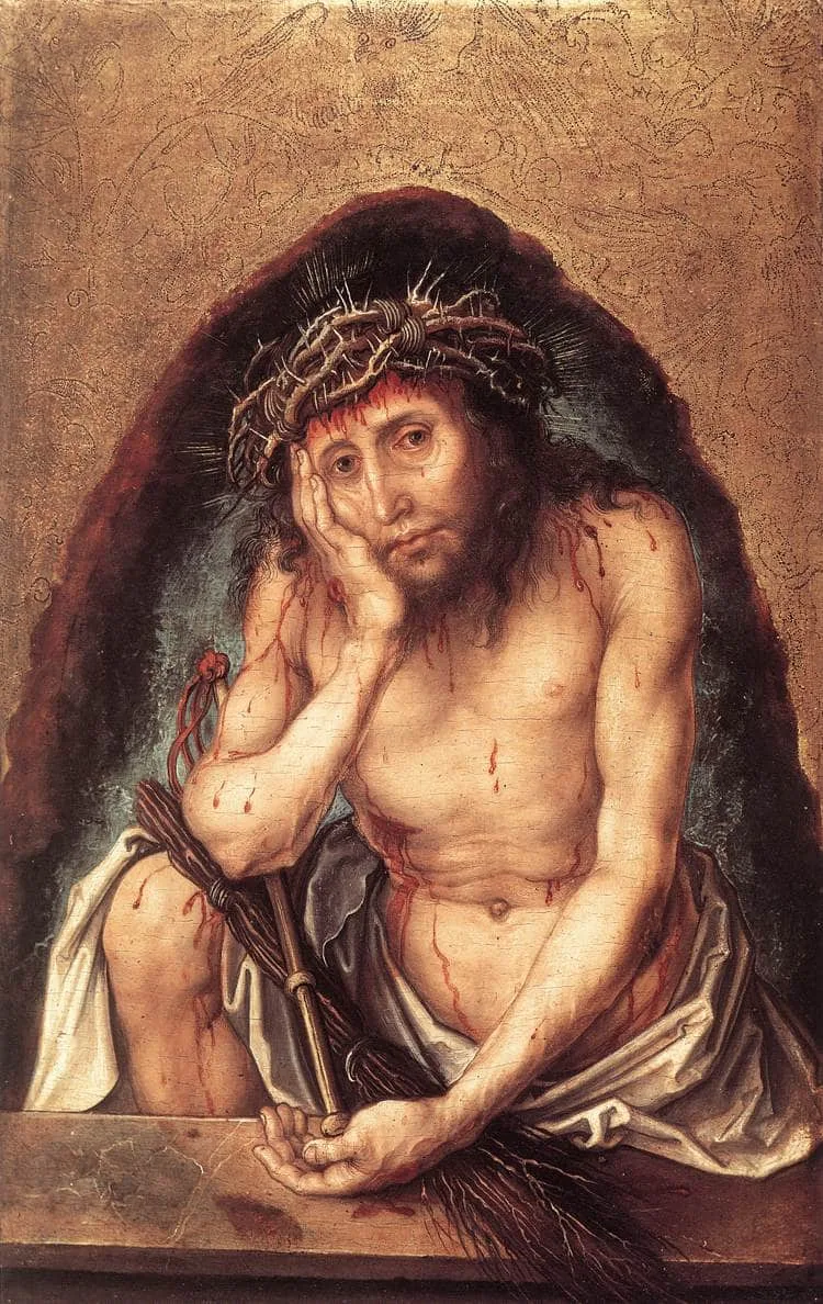 Christ as the Man of Sorrows by Albrecht Durer, 1493
