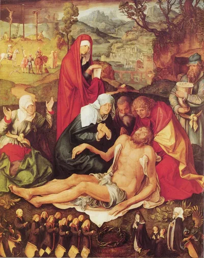 Lamentation of Christ by Albrecht Durer