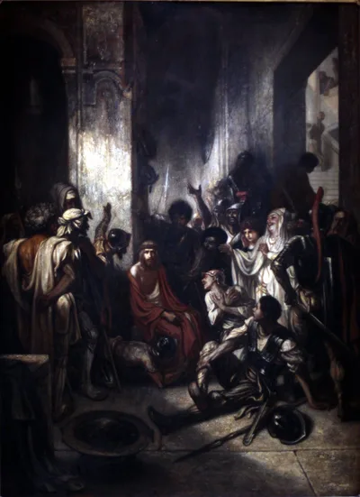 Christ in the Praetorium by Alexandre-Gabriel Decamps