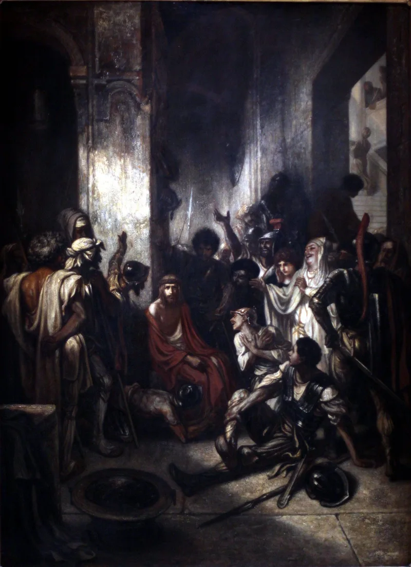 Christ in the Praetorium by Alexandre-Gabriel Decamps, 1847