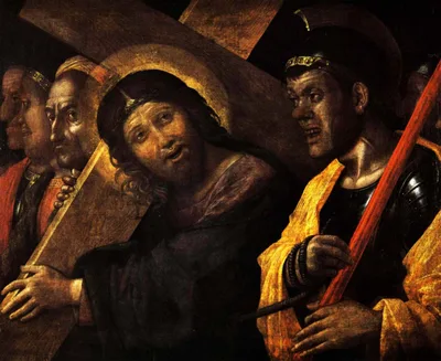 Christ Carrying the Cross by Andrea Mantegna