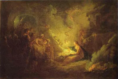 Birth of Christ by Antoine Pesne
