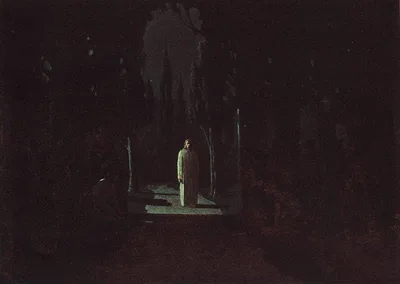 Christ in the Garden of Gethsemane by Arkhyp Kuindzhi