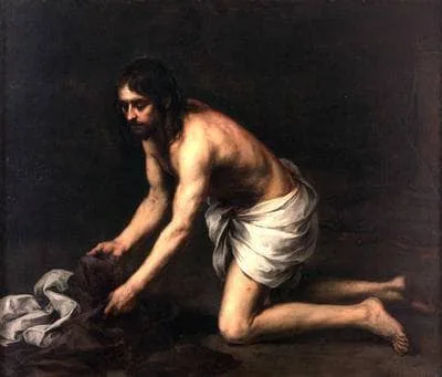 Christ after the Flagellation by Bartolome Esteban Murillo