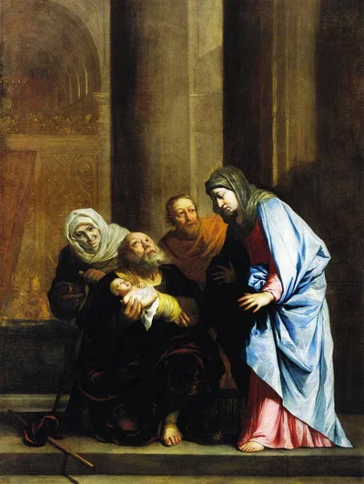 Simeon with the Infant Jesus by Benjamin West