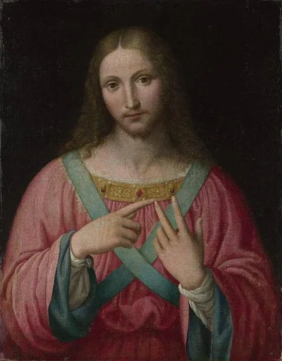 Christ by Bernardino Luini