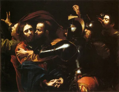Taking of Christ by Caravaggio