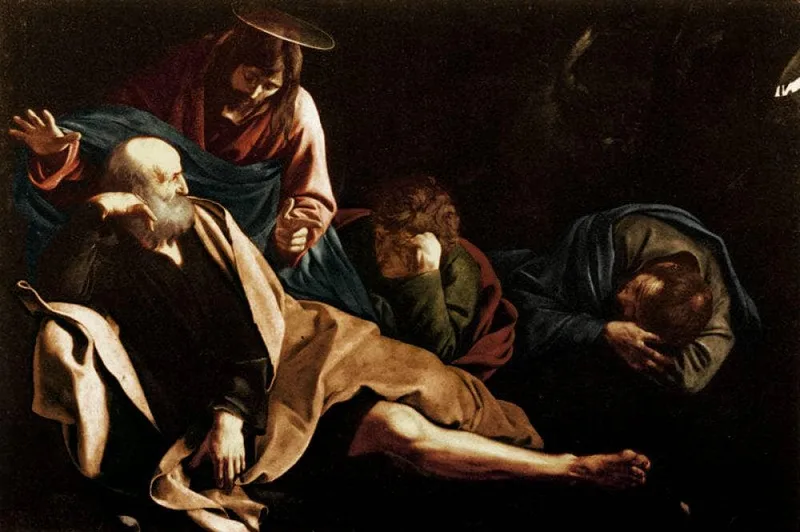 Christ on the Mount of Olives by Caravaggio, 1605