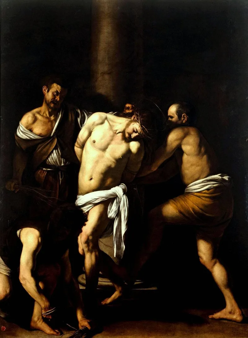 Flagellation of Christ by Caravaggio, 1607
