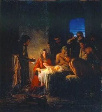 The Birth of Christ by Carl Bloch