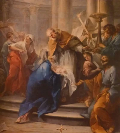 Presentation of Jesus in the Temple by Charles-Andre van Loo (Carle van Loo)