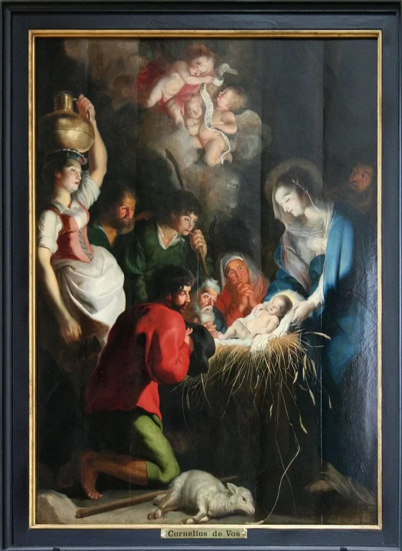 The Birth of Jesus by Cornelis de Vos, 1618