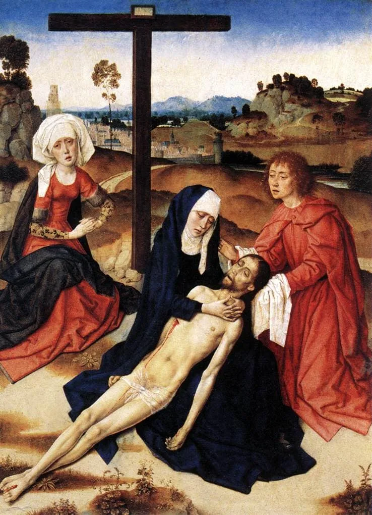 The Lamentation of Christ by Dirk Bouts, 1460