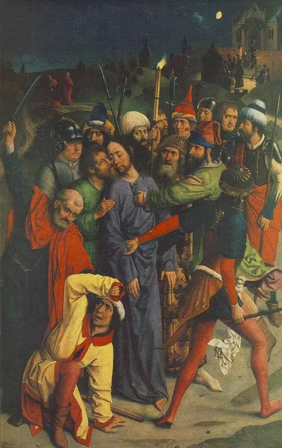 The Capture of Christ by Dirk Bouts