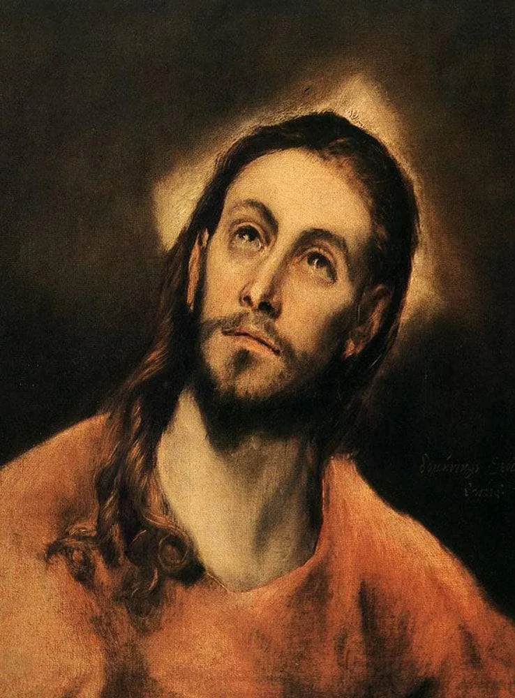 Christ by El Greco, 1585