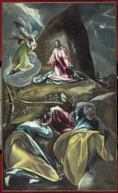 Christ in the Olive Garden by El Greco