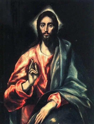 Christ as Saviour by El Greco