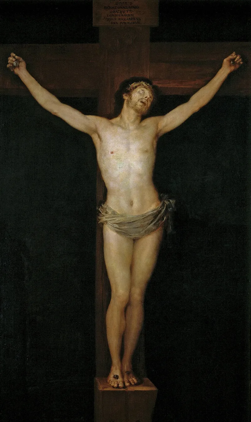 Crucified Christ by Francisco Goya, 1780