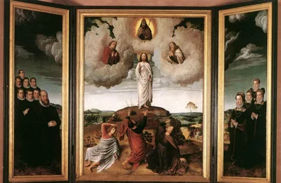 The Transfiguration of Christ by Gerard David