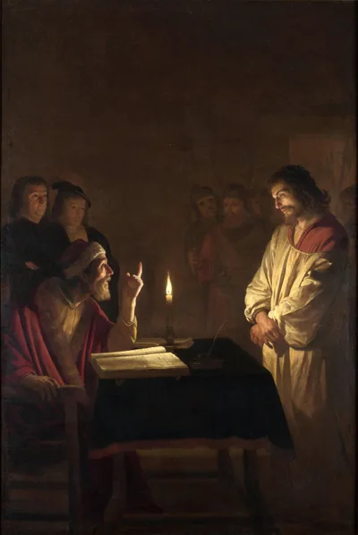 Christ Before the High Priest by Gerard van Honthorst
