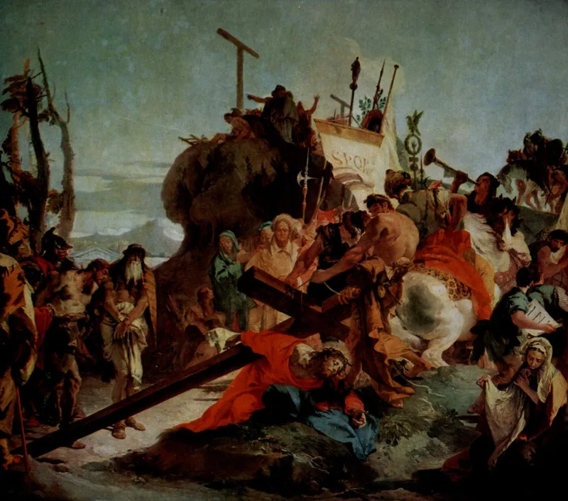 Christ on the Road to Calvary by Giovanni Battista Tiepolo, 1749
