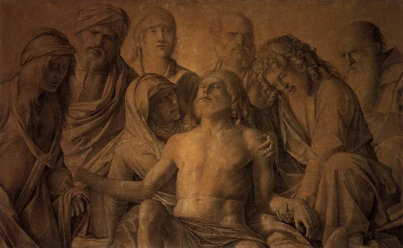 The Lamentation over the Body of Christ by Giovanni Bellini, 1500