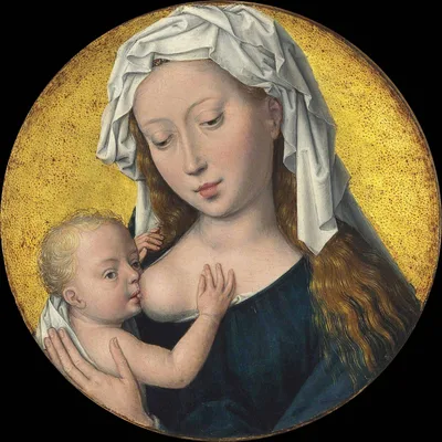 The Virgin Mary Nursing the Christ Child by Hans Memling