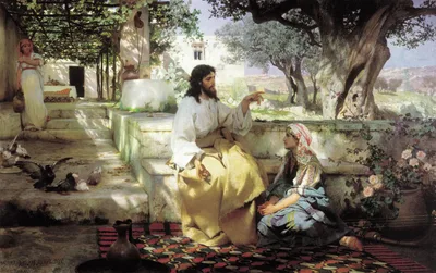 Christ in the House of Martha and Mary by Henryk Siemiradzki