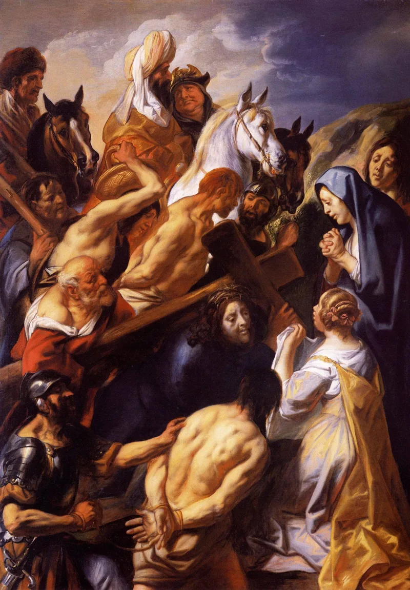 Christ Carrying the Cross by Jacob Jordaens, 1657