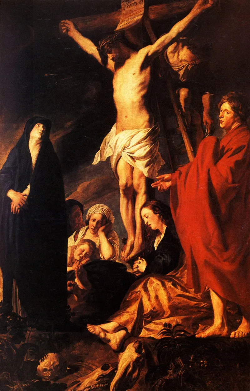Christ on a Cross by Jacob Jordaens, 1622