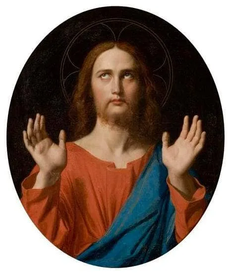 Christ by Jean Auguste Dominique Ingres