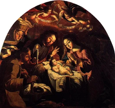Nativity of Jesus by Josefa de Obidos