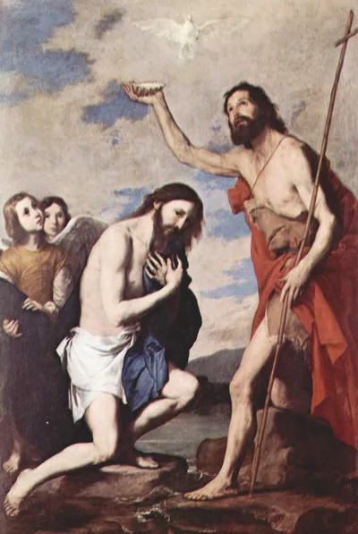 Baptism of Jesus by Jusepe de Ribera