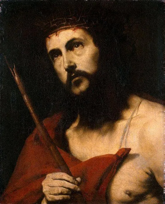 Christ in the Crown of Thorns by Jusepe de Ribera