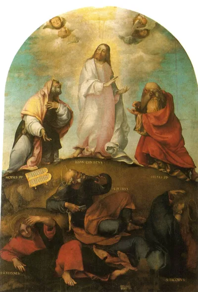 The Transfiguration of Christ by Lorenzo Lotto