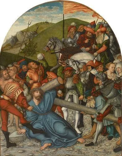 Christ Carrying the Cross by Lucas Cranach the Elder