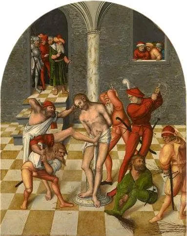 Flagellation of Christ by Lucas Cranach the Elder, 1538