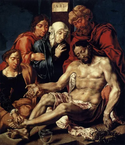 Lamentation of Christ by Maerten van Heemskerck