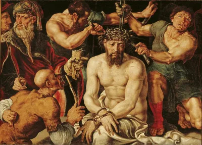 Christ crowned with thorns by Maerten van Heemskerck