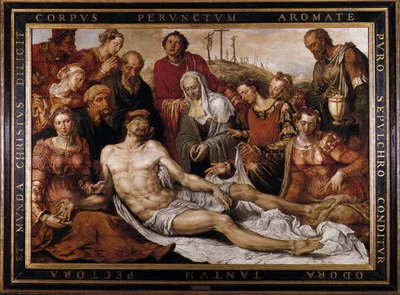 Lamentation on the Dead Christ by Maerten van Heemskerck