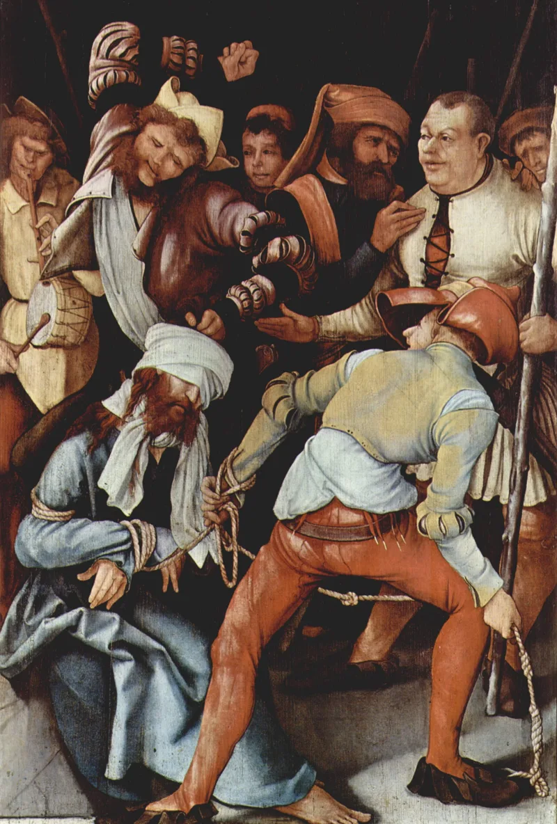 The Mocking of Christ by Matthias Grünewald, 1503