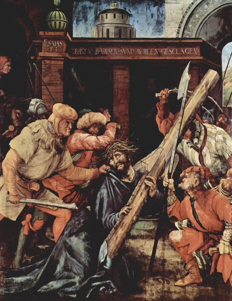 Christ Carrying the Cross by Matthias Grünewald, 1524