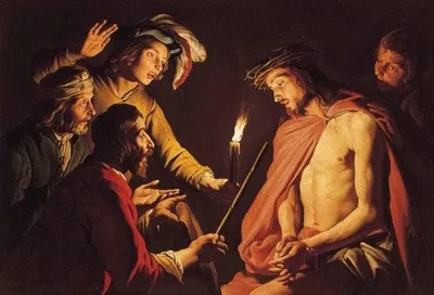 Christ Crowned with Thorns by Matthias Stom