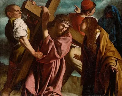 Christ carrying the Cross by Orazio Gentileschi