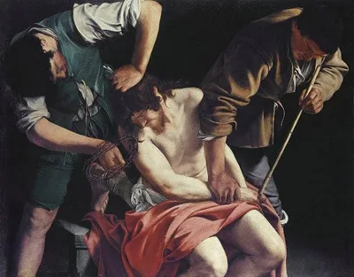 Christ crowned with Thorns by Orazio Gentileschi