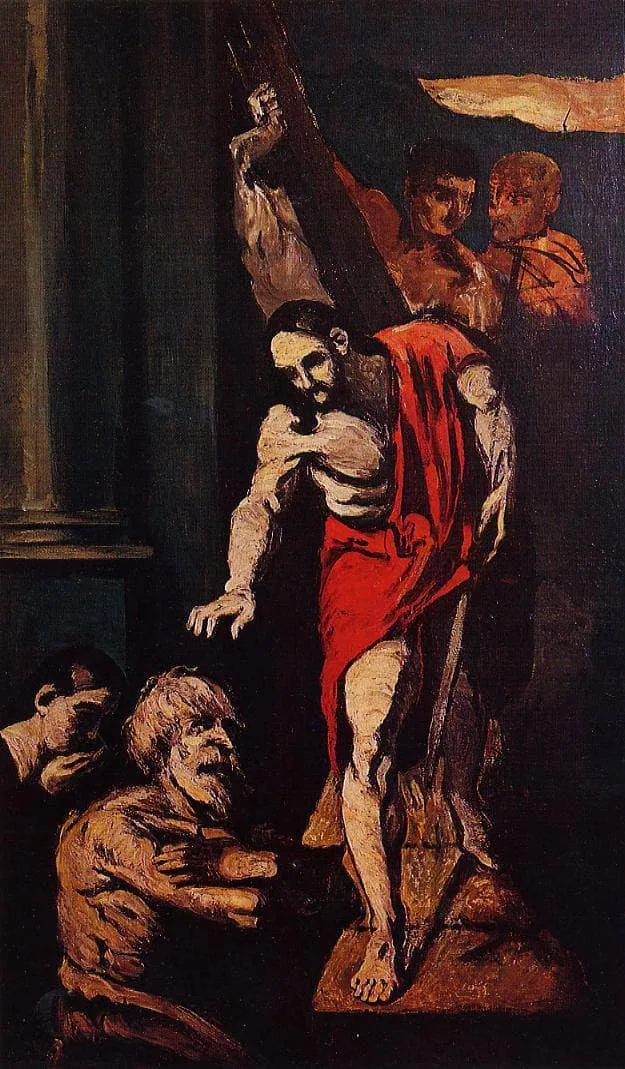 Christ in Limbo by Paul Cezanne