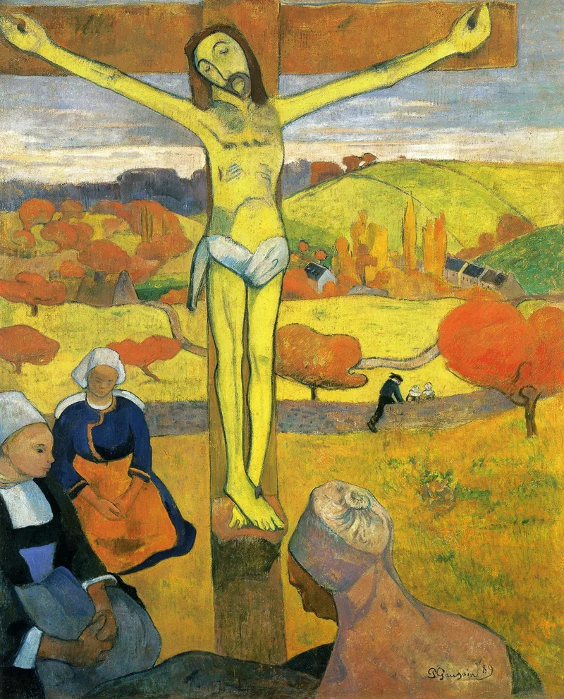 Yellow Christ by Paul Gauguin, 1889