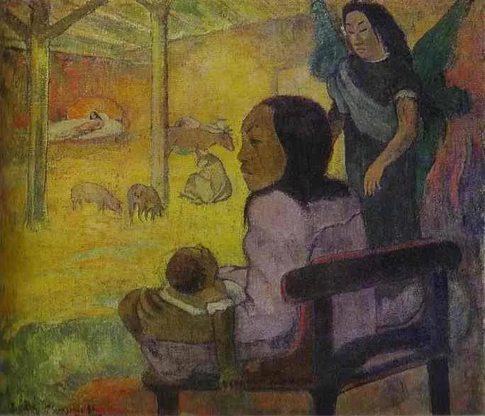 Baby (Nativity of Tahitian Christ) by Paul Gauguin, 1896