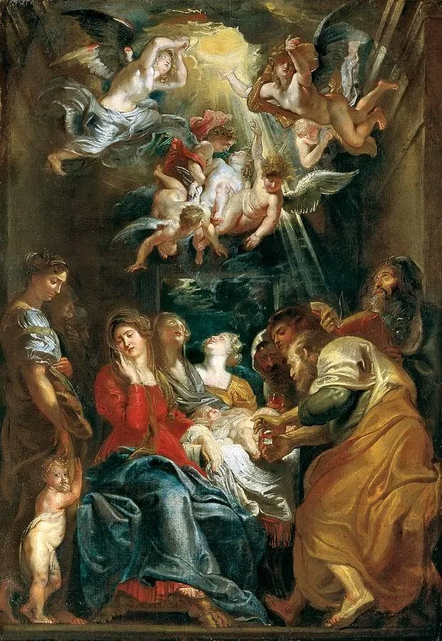 The Circumcision of Christ by Peter Paul Rubens, 1605